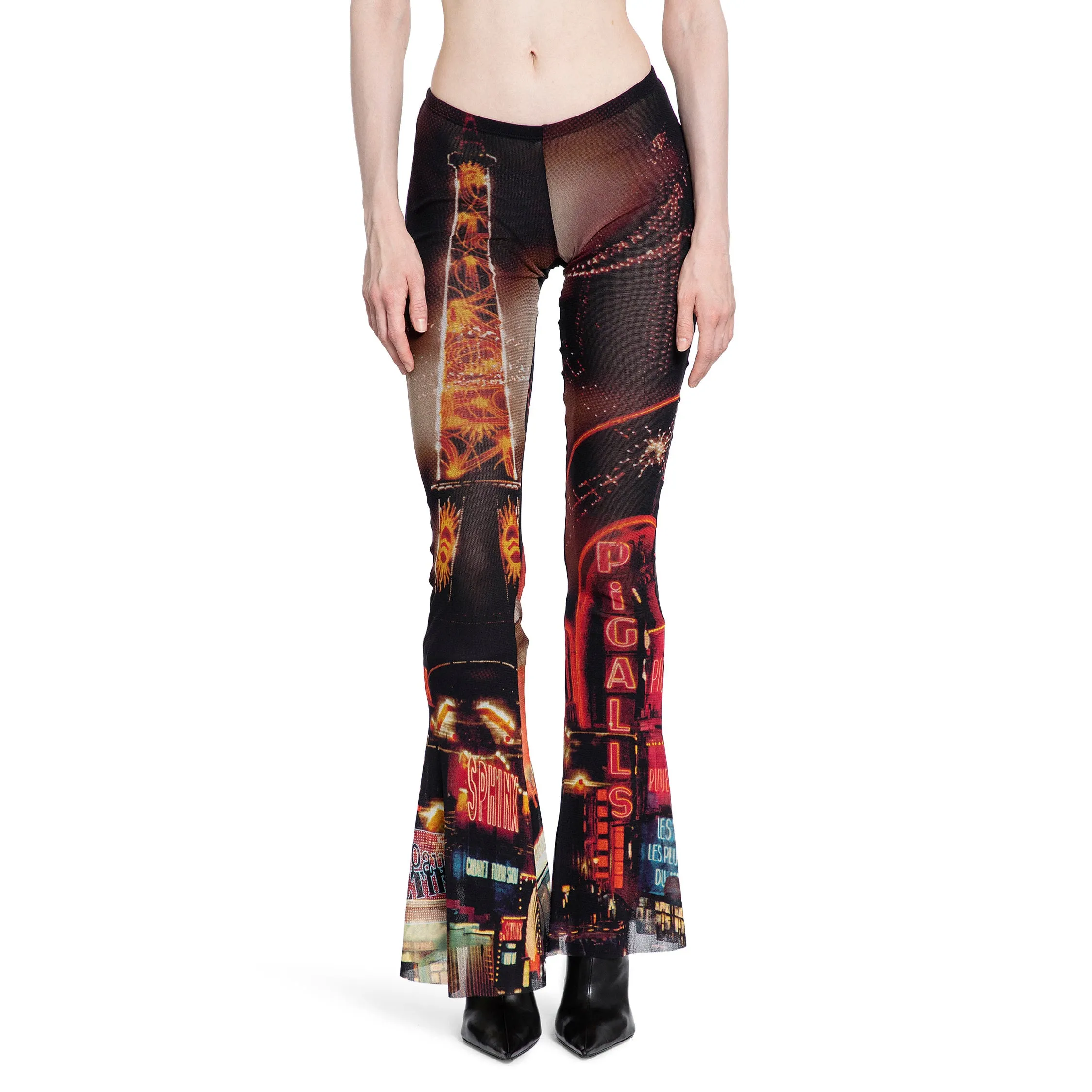 JEAN PAUL GAULTIER WOMAN MULTICOLOR TROUSERS