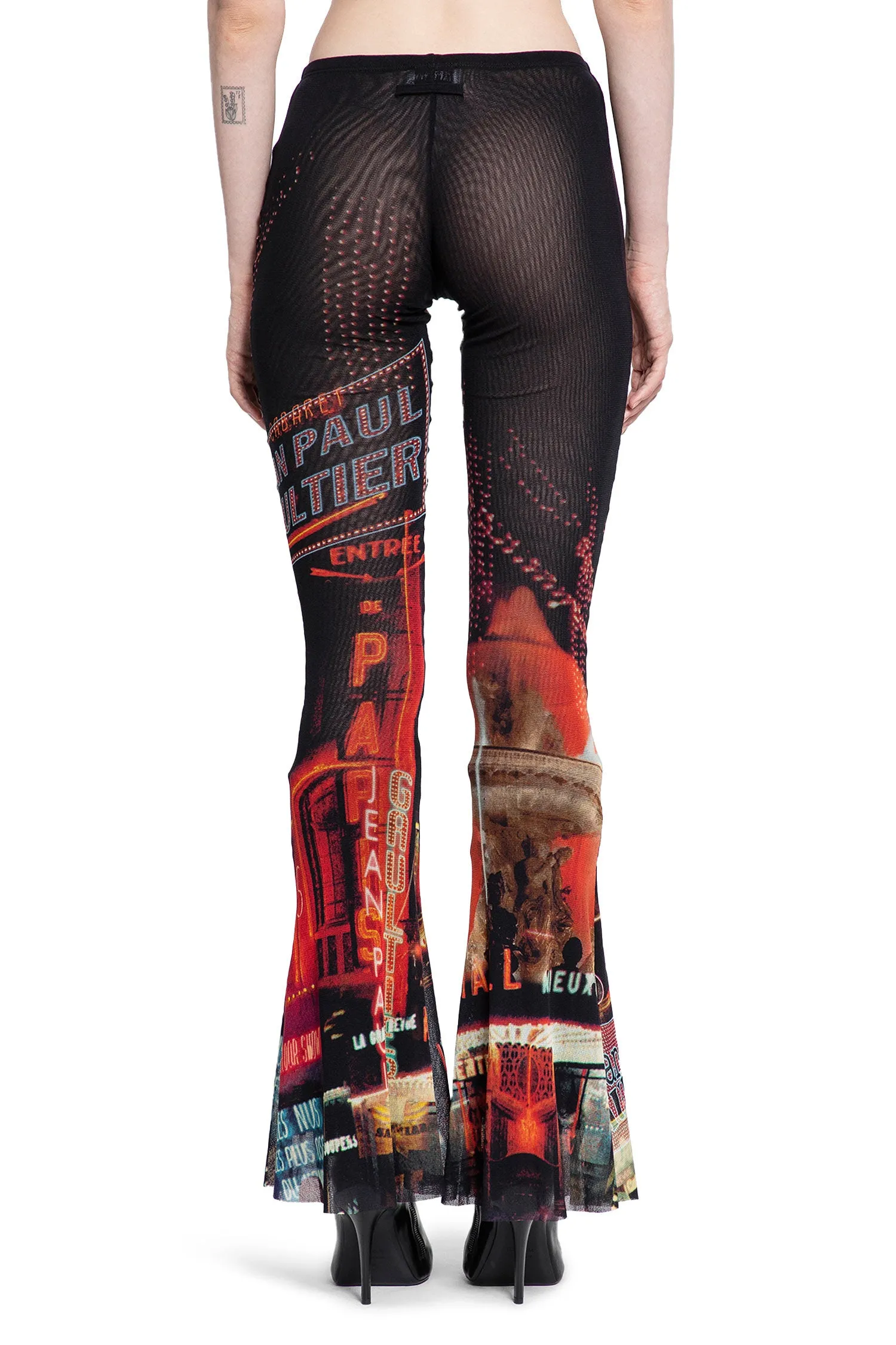 JEAN PAUL GAULTIER WOMAN MULTICOLOR TROUSERS