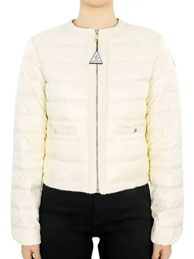 Kids DAFINA lightweight padded jacket ivory 1A00044 595FE 038 12 14A adult wearable