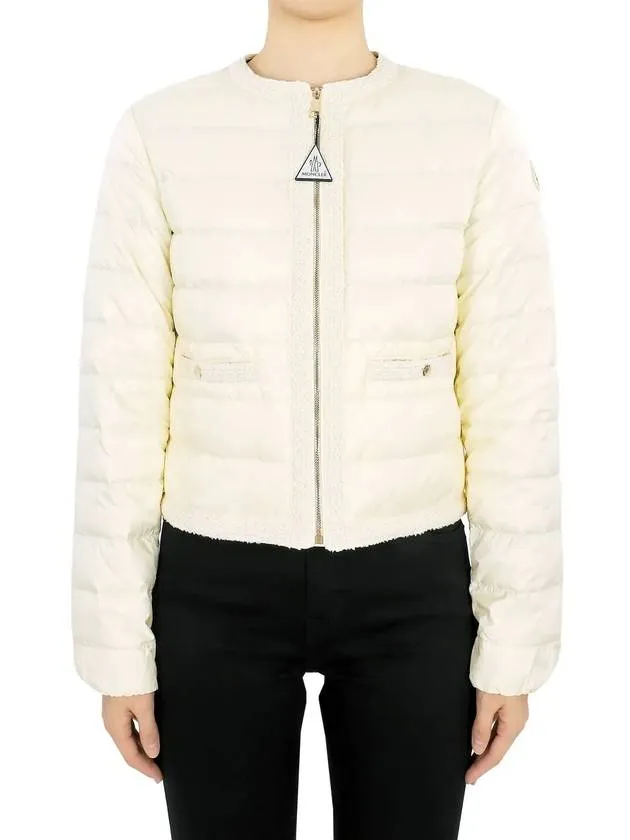 Kids DAFINA lightweight padded jacket ivory 1A00044 595FE 038 12 14A adult wearable