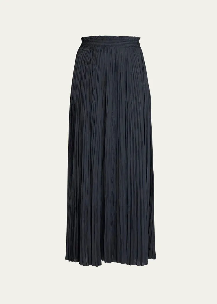 Krista Pleated Maxi Skirt