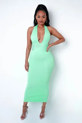 LeeLee Bandage Maxi Dress - Mint