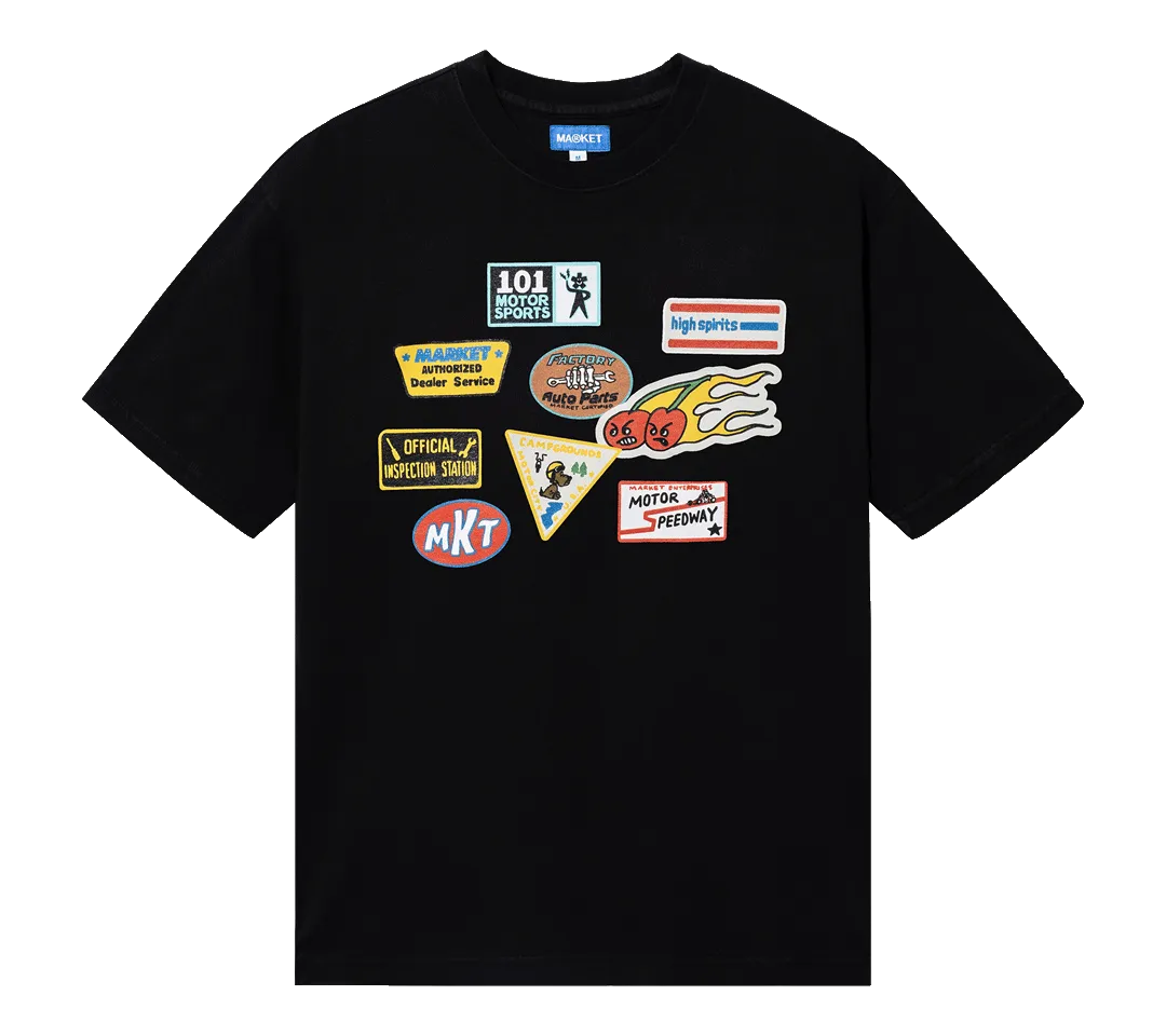 Market Patched T-Shirt