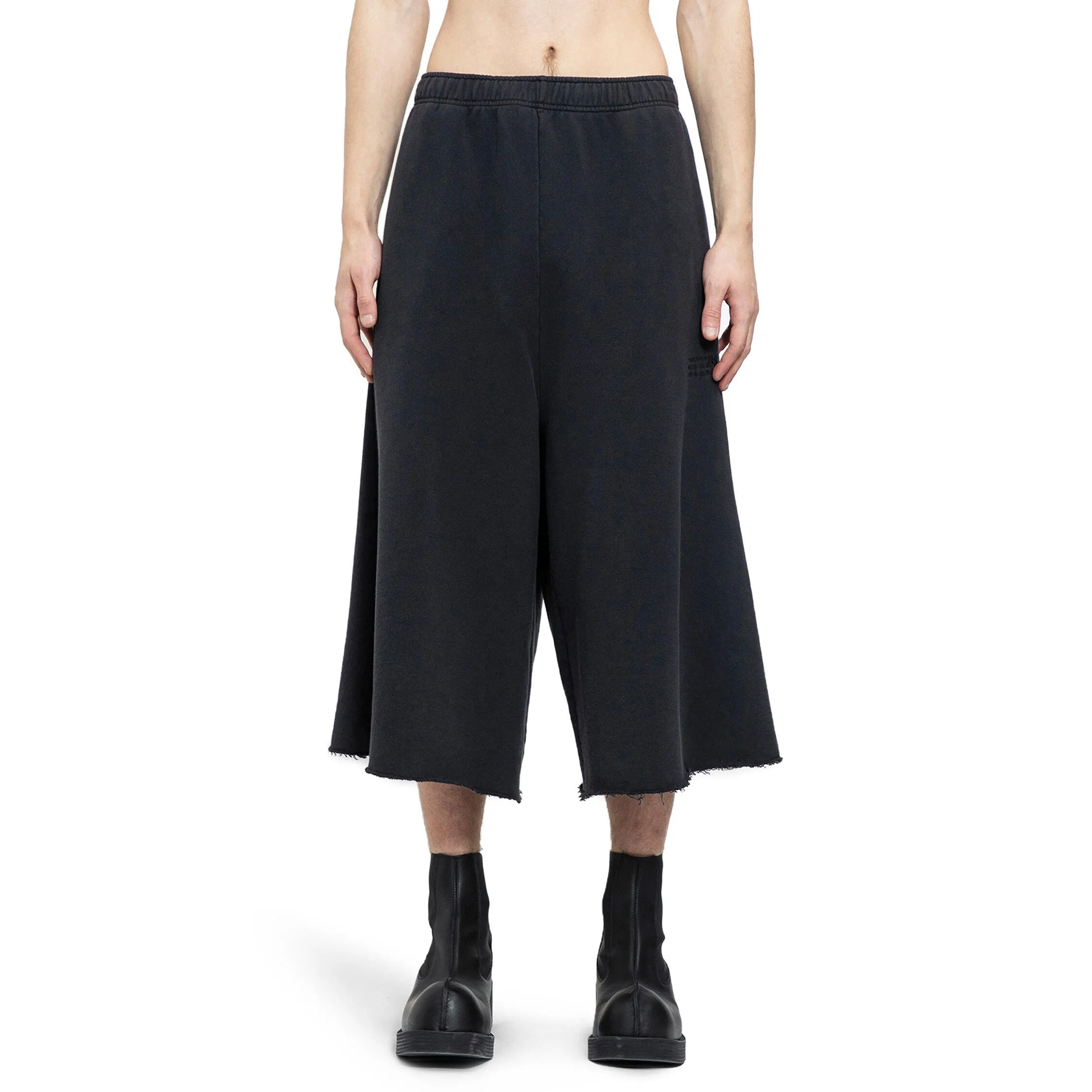 MM6 MAISON MARGIELA MAN BLACK SHORTS & SKIRTS