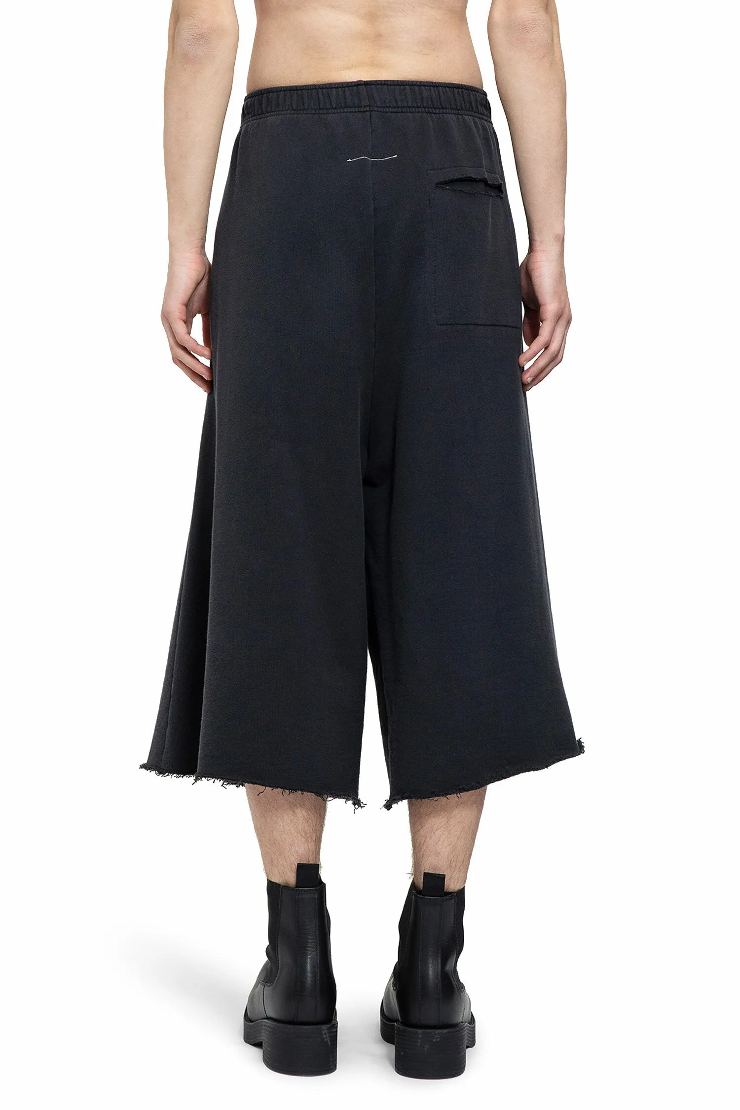 MM6 MAISON MARGIELA MAN BLACK SHORTS & SKIRTS
