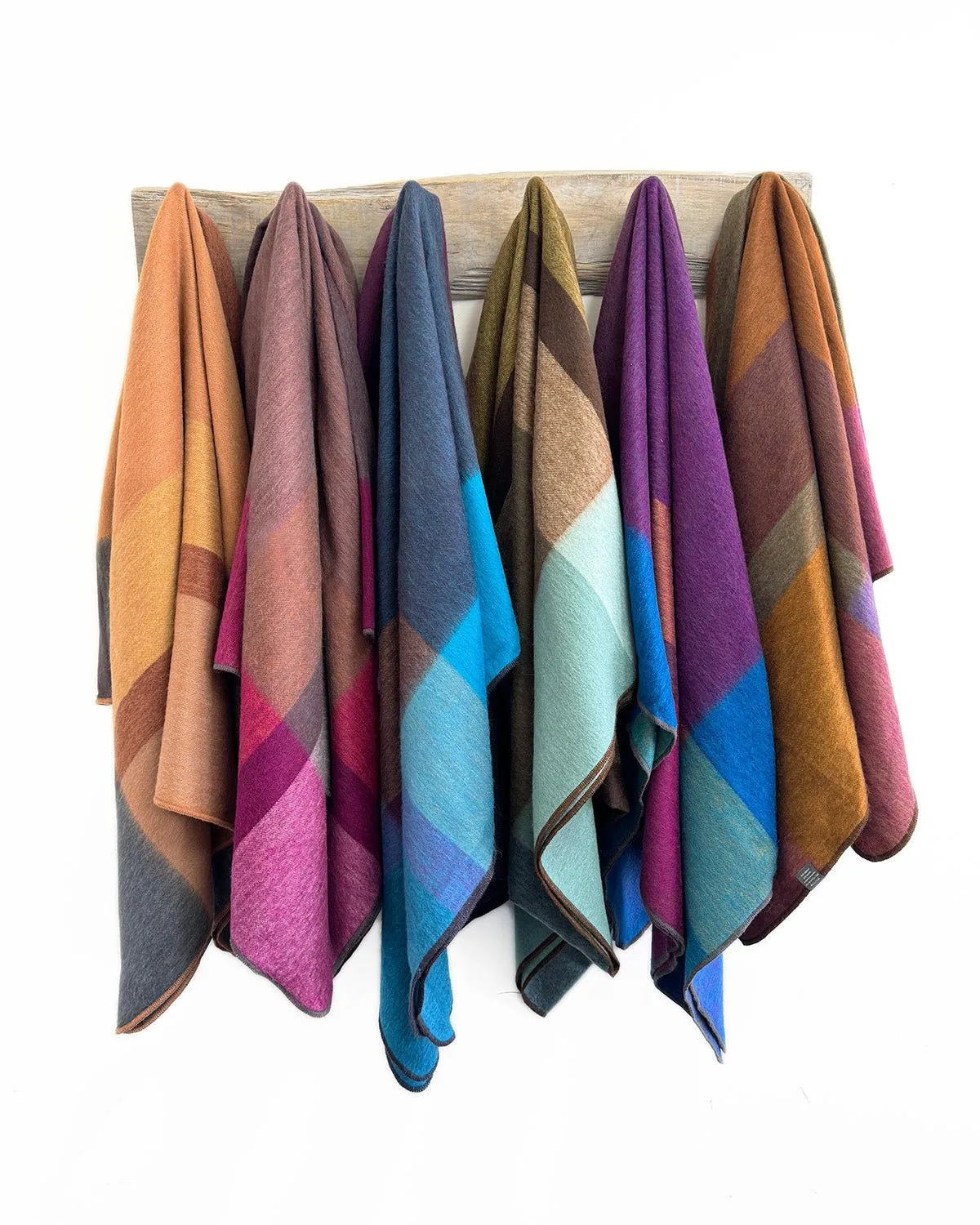 NEW! Alpaca Throw Blanket - Kaleidoscope