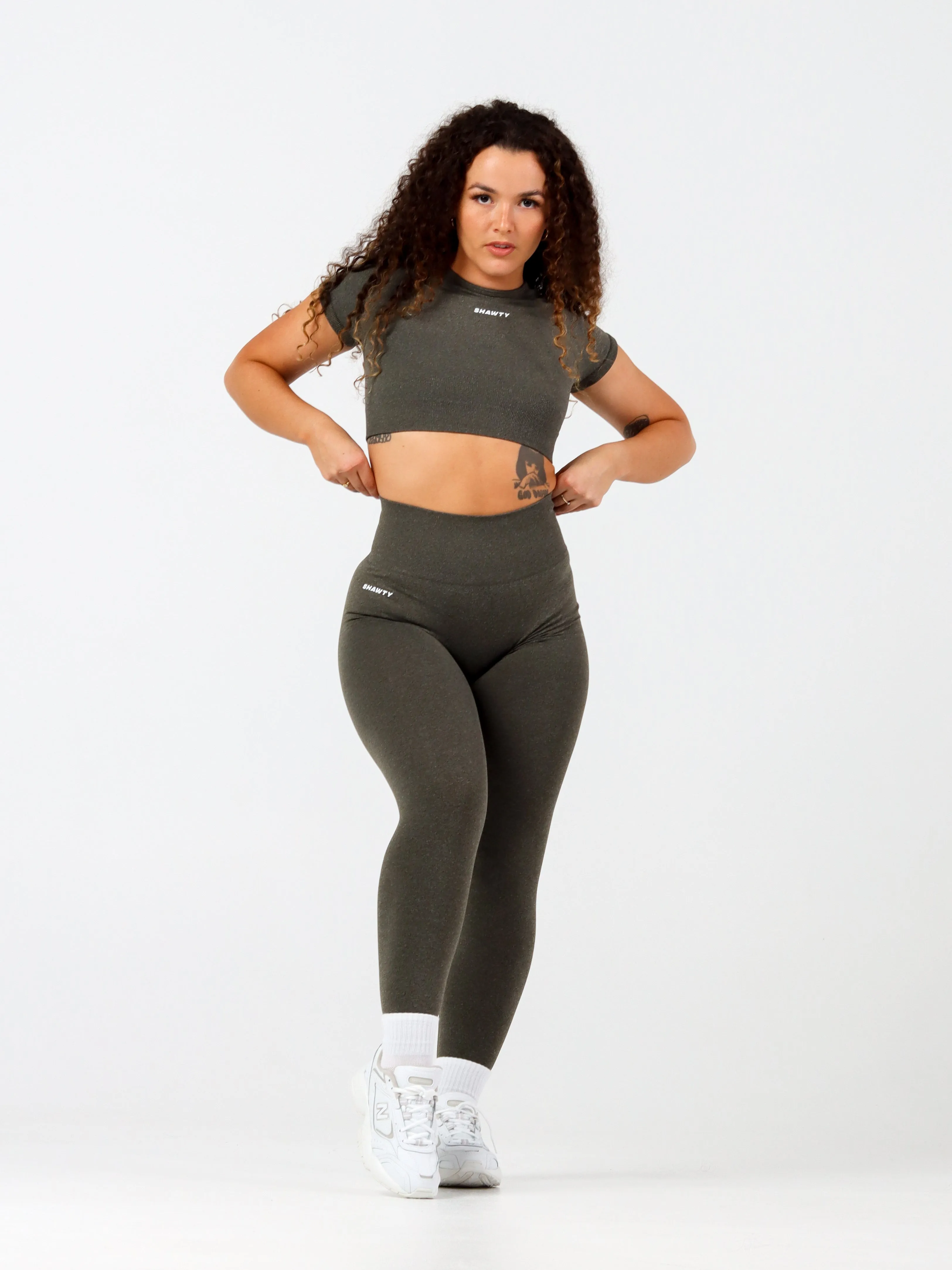 Plain Seamless Leggings