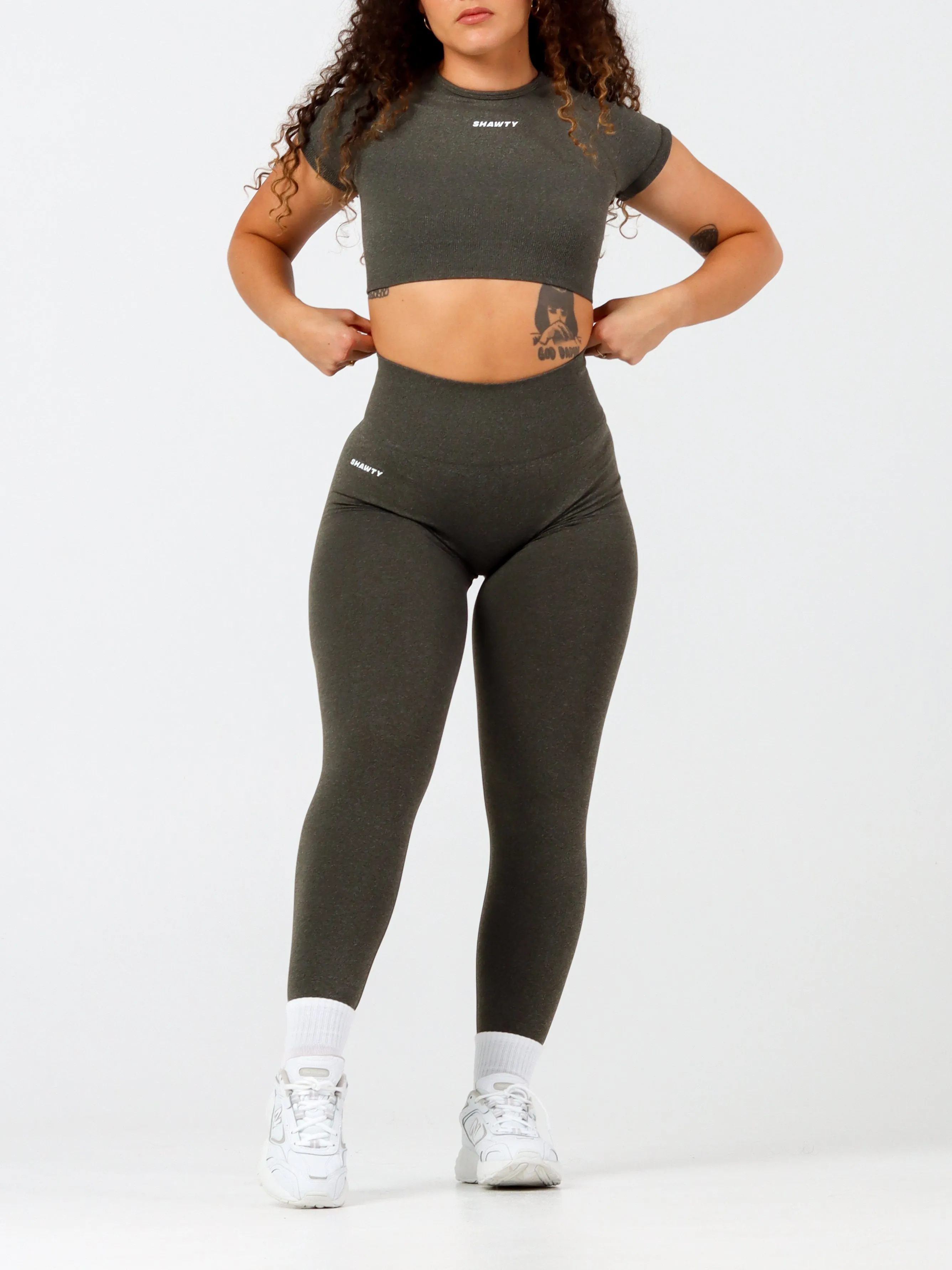Plain Seamless Leggings