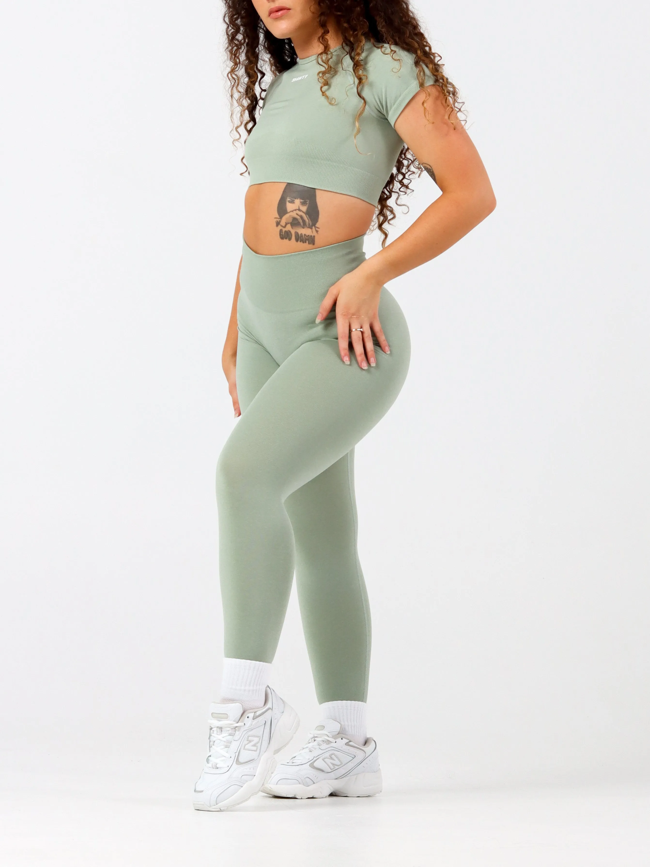 Plain Seamless Leggings