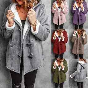 Plüsch-Winterjacke