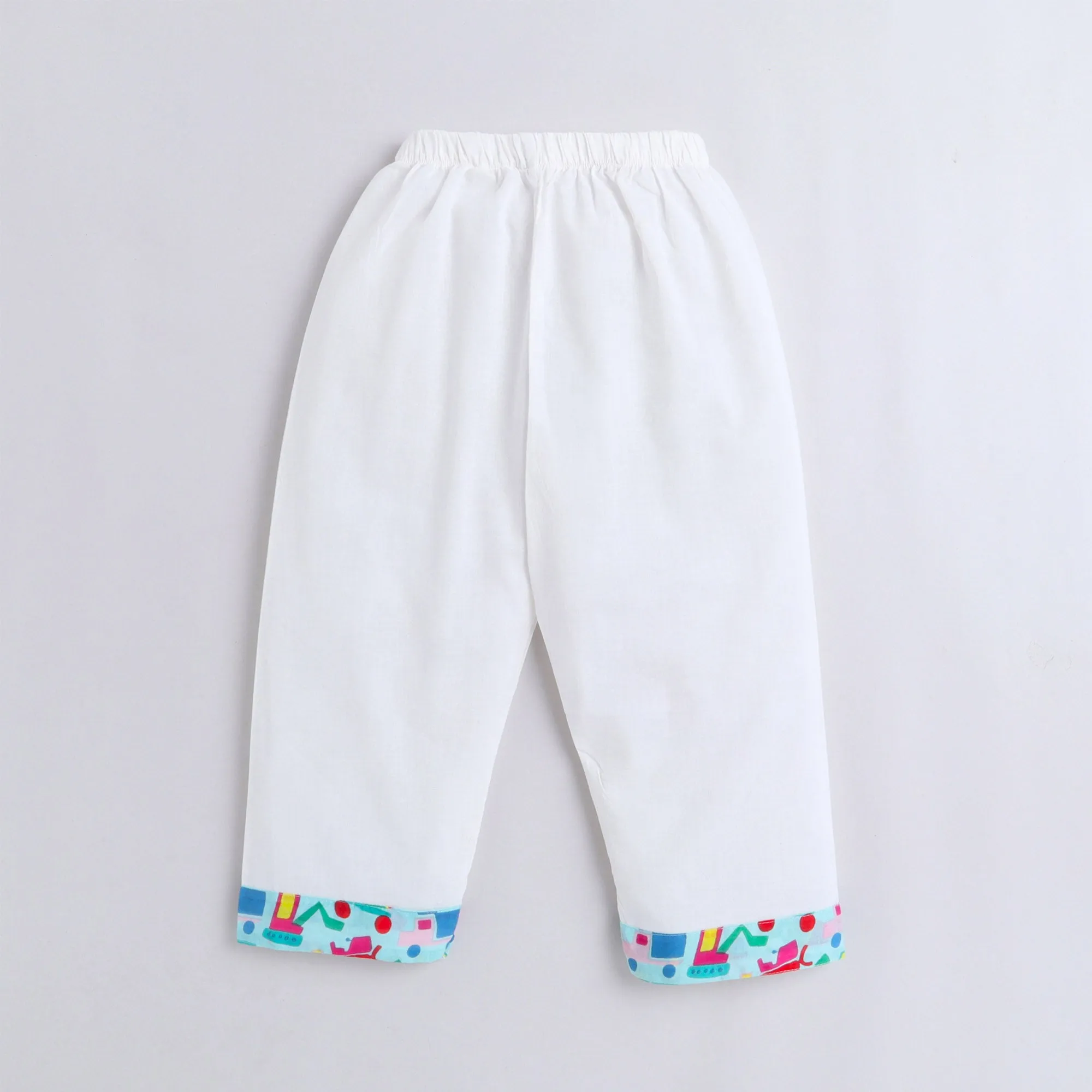 Polka Tots Kurta Pajama for Kids 100% Super Soft Cotton Night Suits for Boys & Girls Truck Green