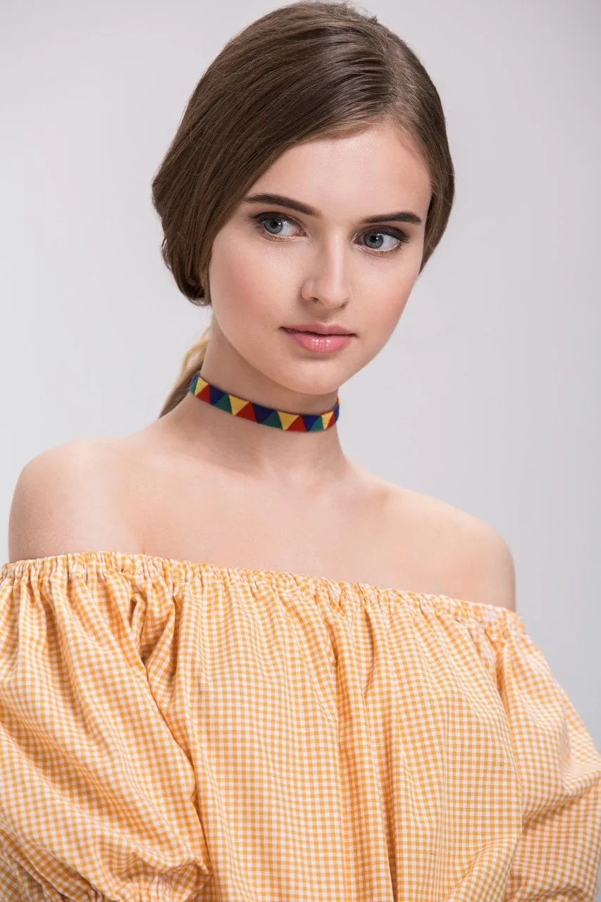 Rasta Choker Necklace