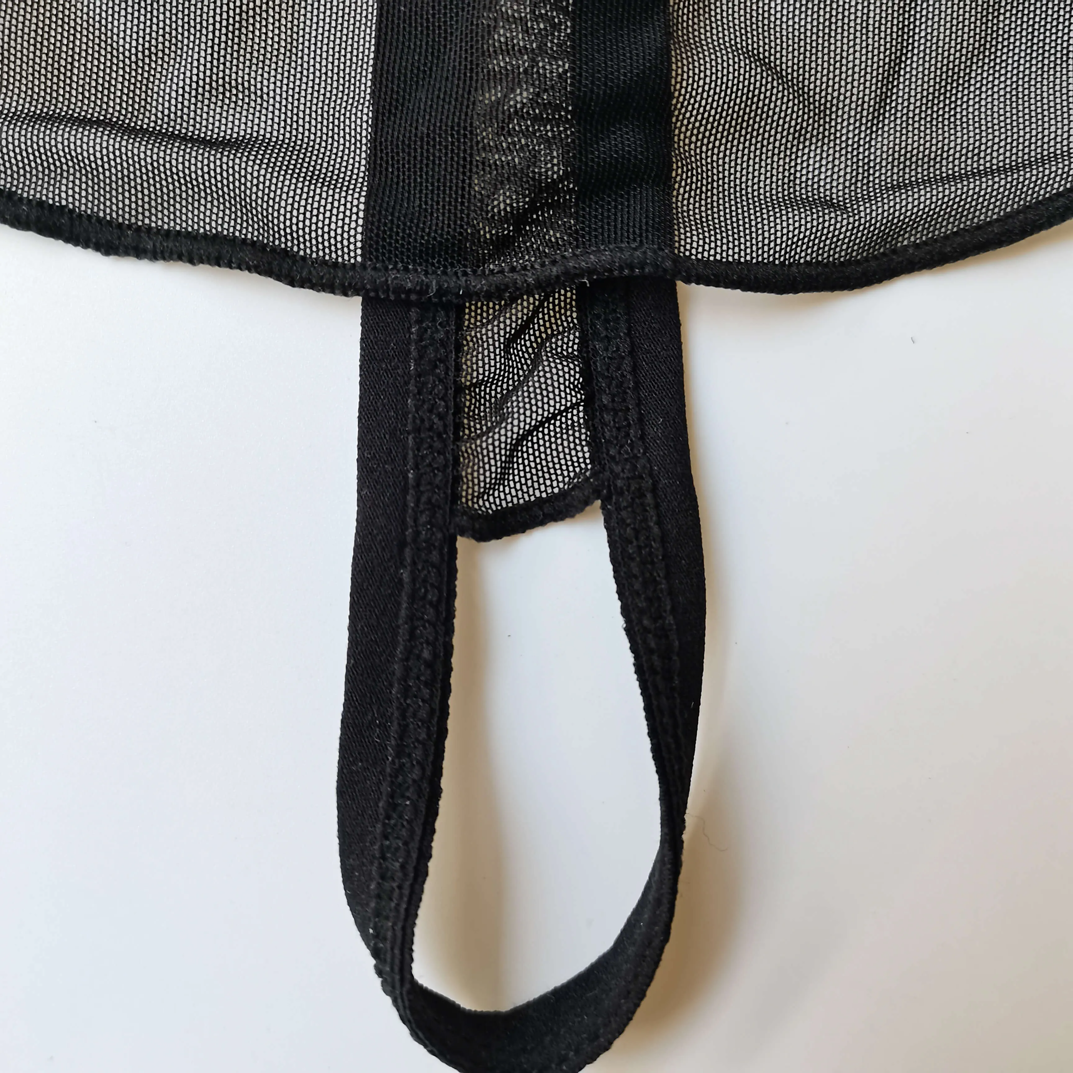 Sexy O-Ring Thong with Flaps 5641