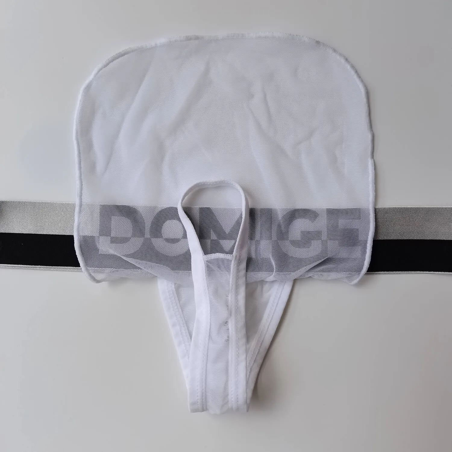 Sexy O-Ring Thong with Flaps 5641