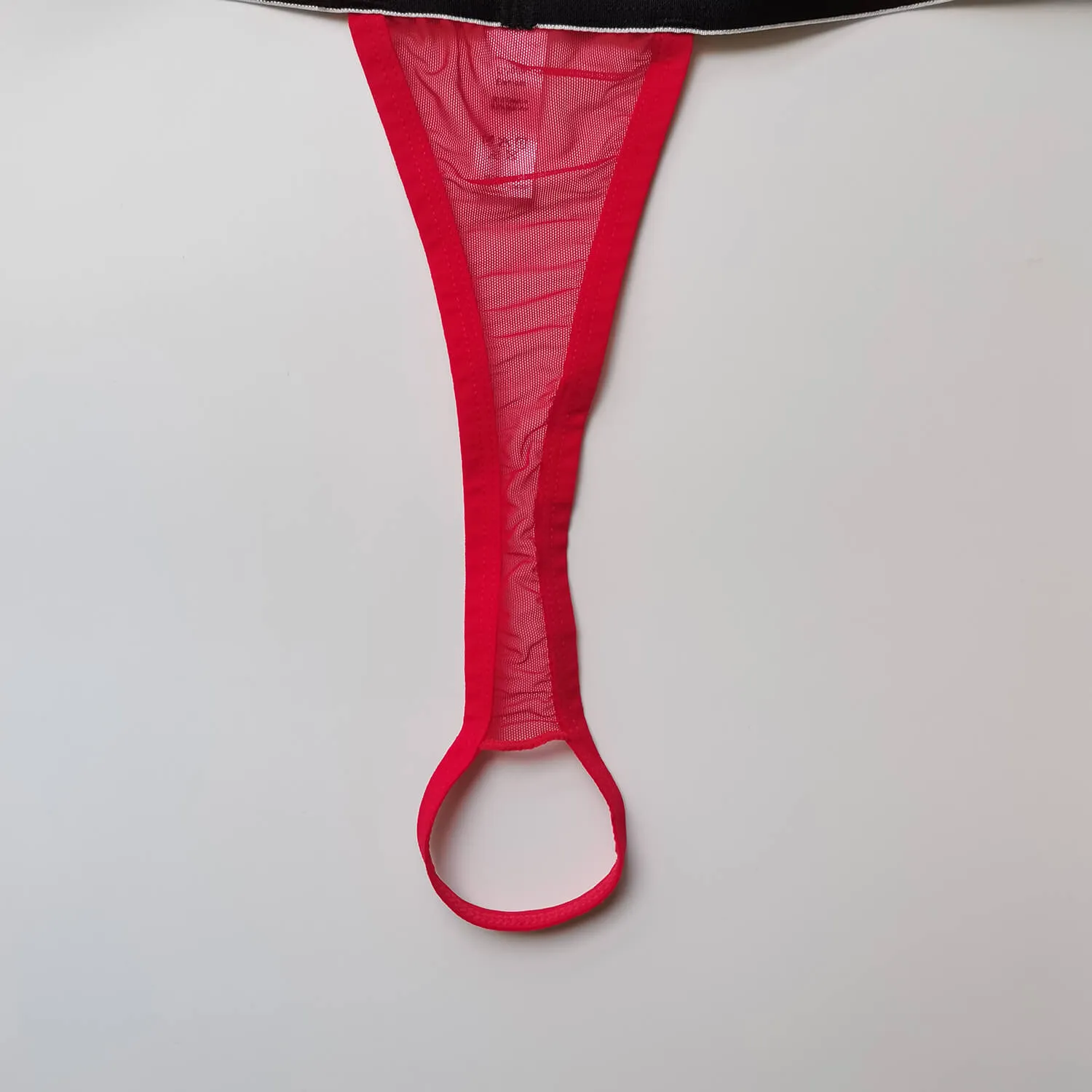 Sexy O-Ring Thong with Flaps 5641