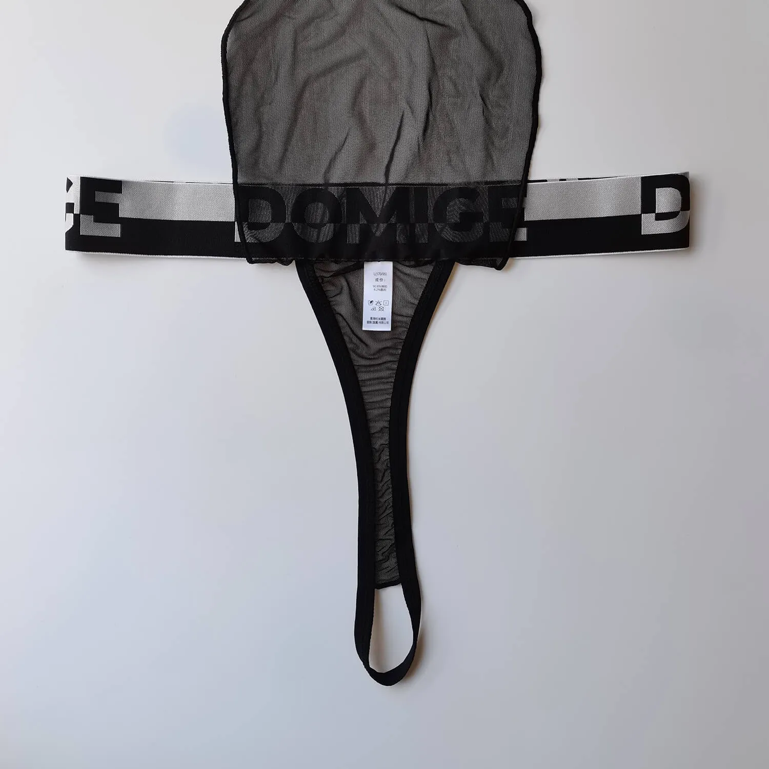 Sexy O-Ring Thong with Flaps 5641