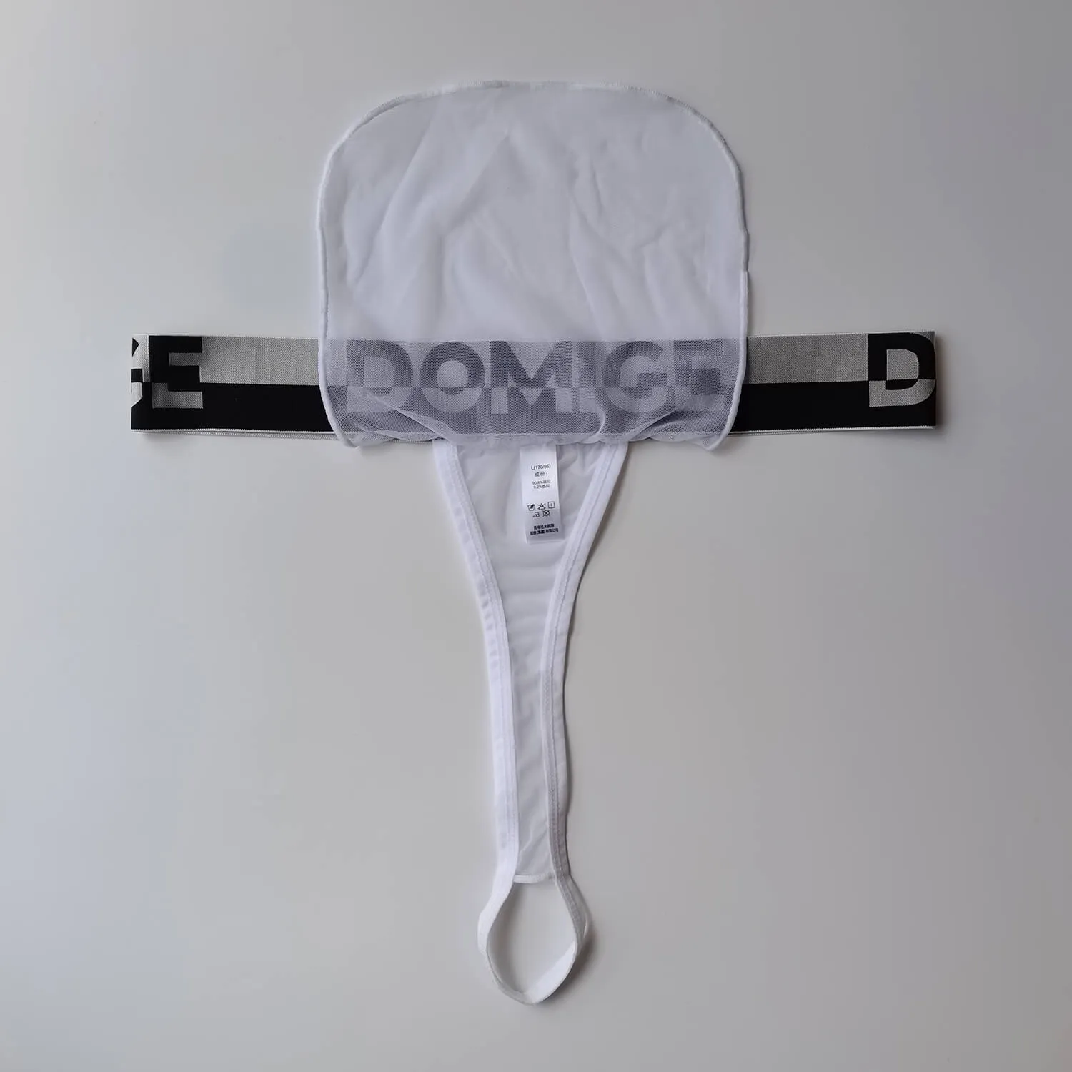 Sexy O-Ring Thong with Flaps 5641