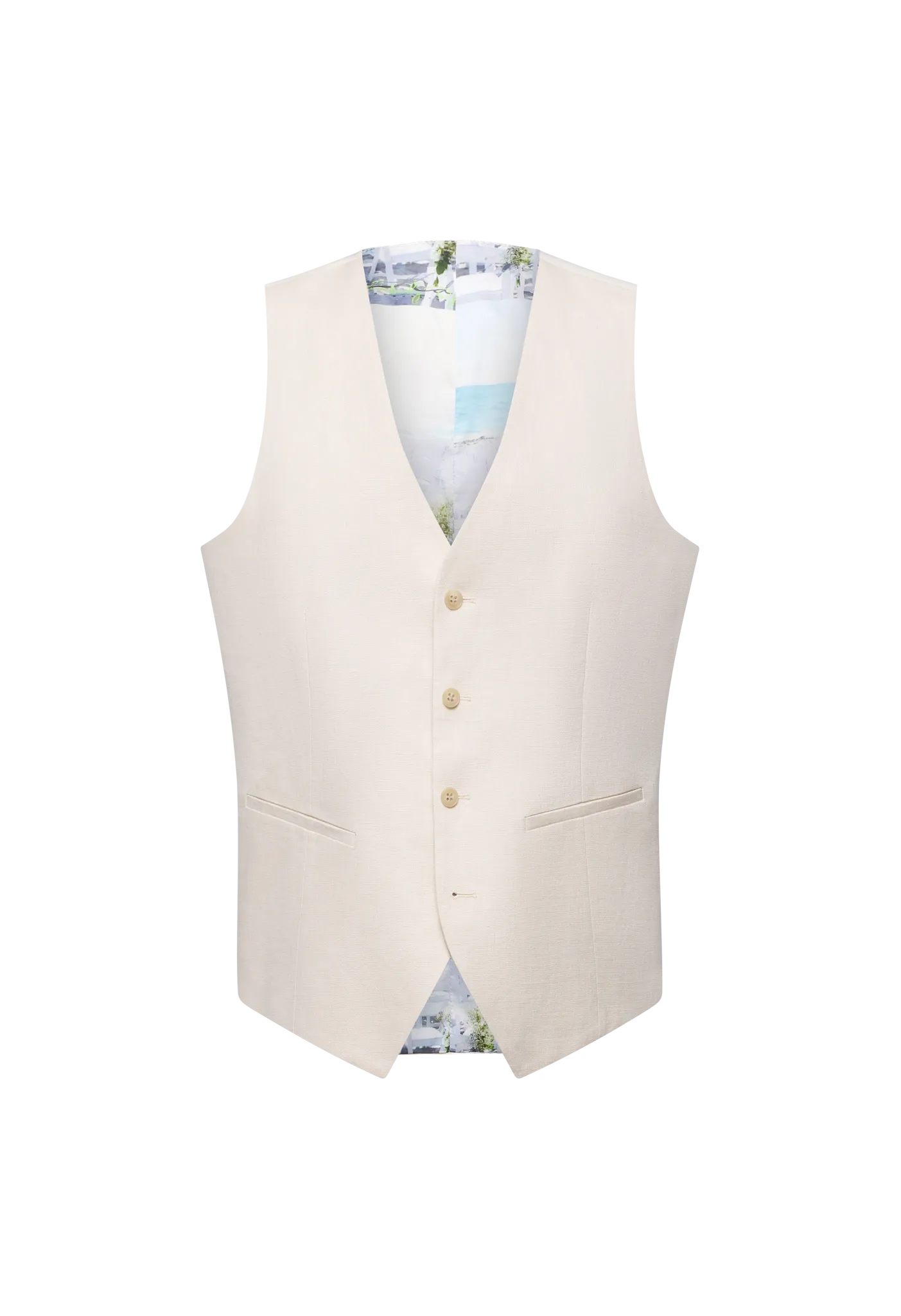 SL1-Ecru Waistcoat