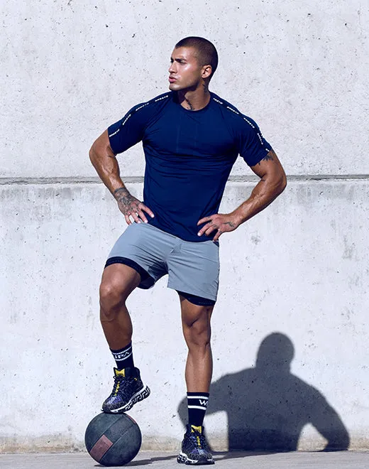 SPR Fit Tee - Navy Blue