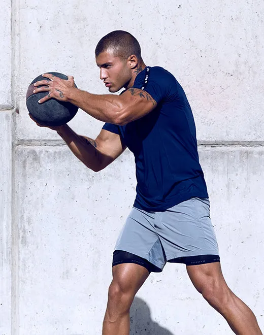 SPR Fit Tee - Navy Blue