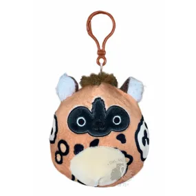 Squishmallow 3.5 Inch Deeto the African Wild Dog Plush Clip
