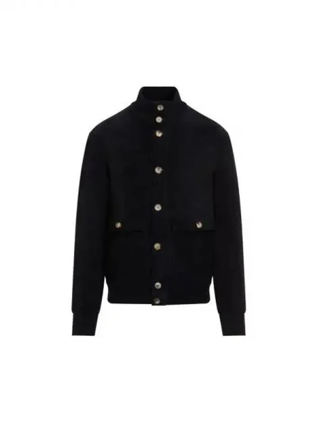 Suede high neck jacket 270313