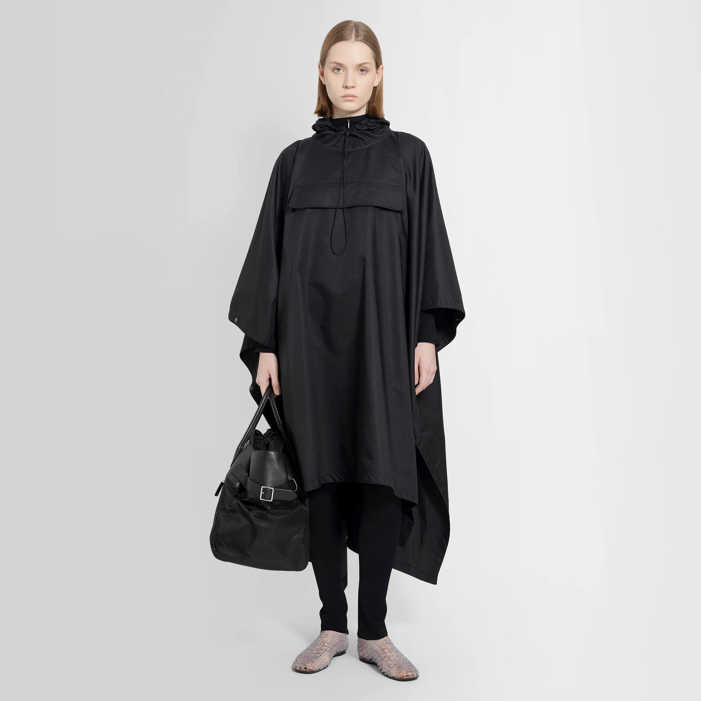 THE ROW WOMAN BLACK COATS