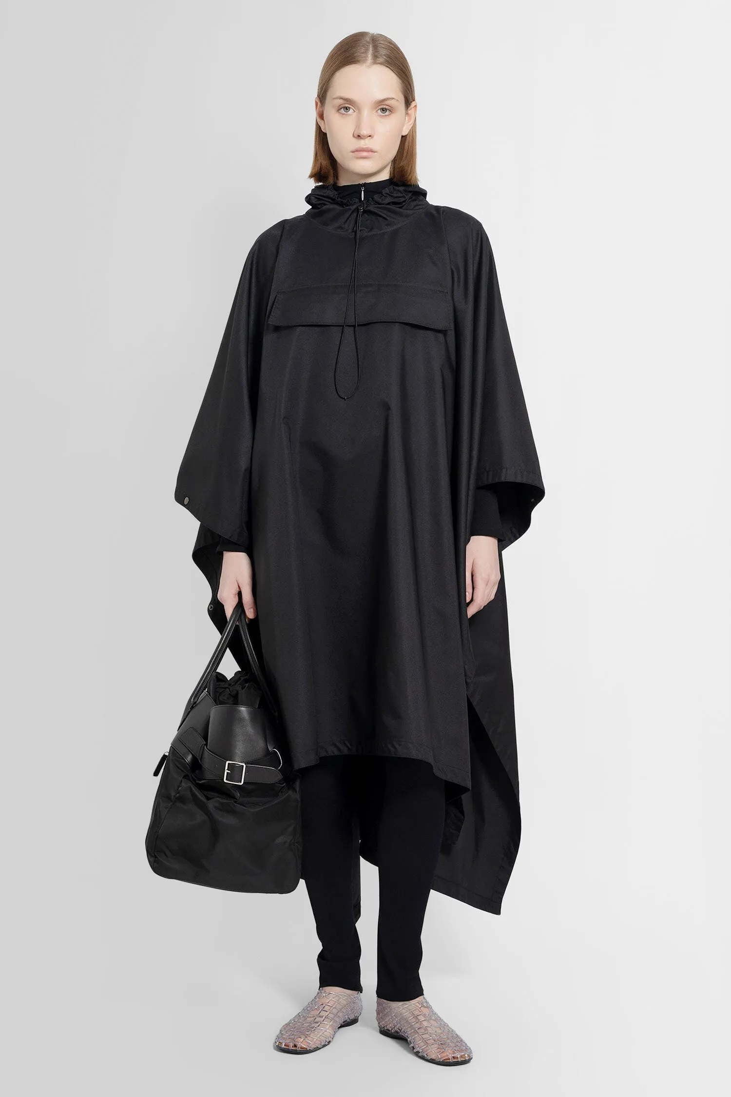 THE ROW WOMAN BLACK COATS