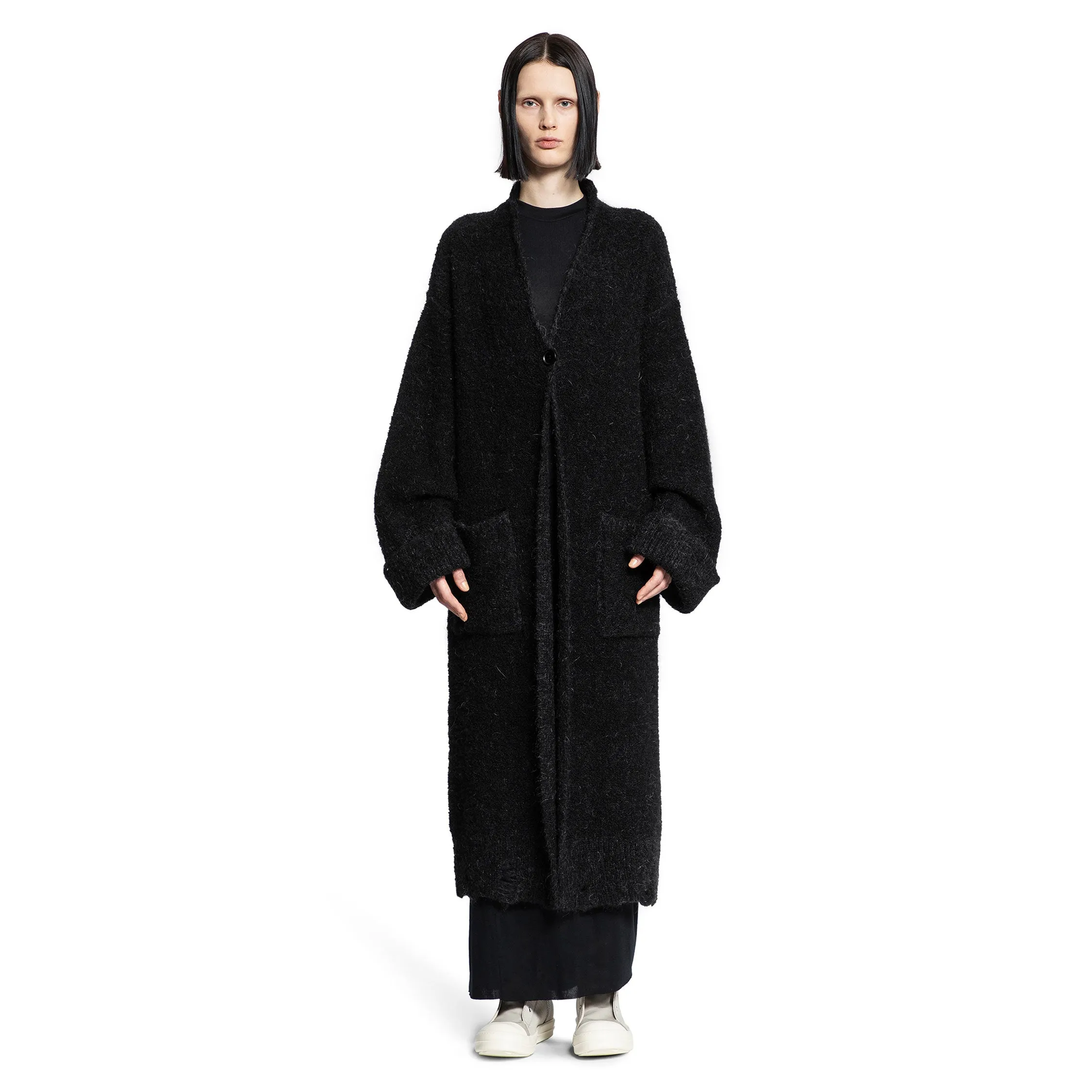 THOM KROM WOMAN BLACK COATS