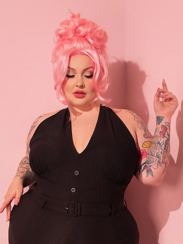 True Romance Top in Black - Vixen by Micheline Pitt
