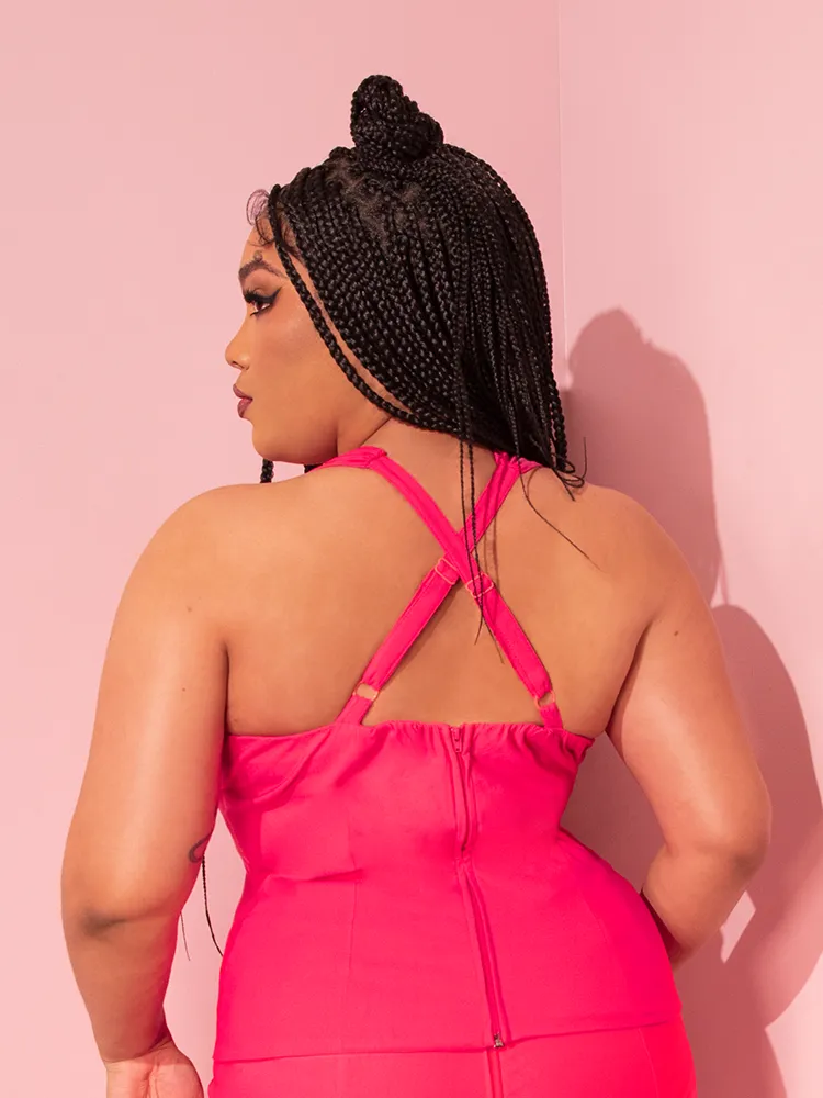 True Romance Top in Candy Pink - Vixen by Micheline Pitt