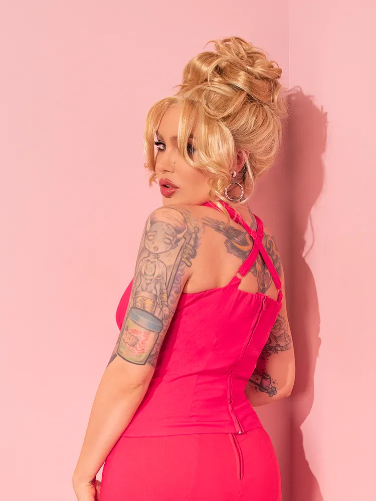 True Romance Top in Candy Pink - Vixen by Micheline Pitt