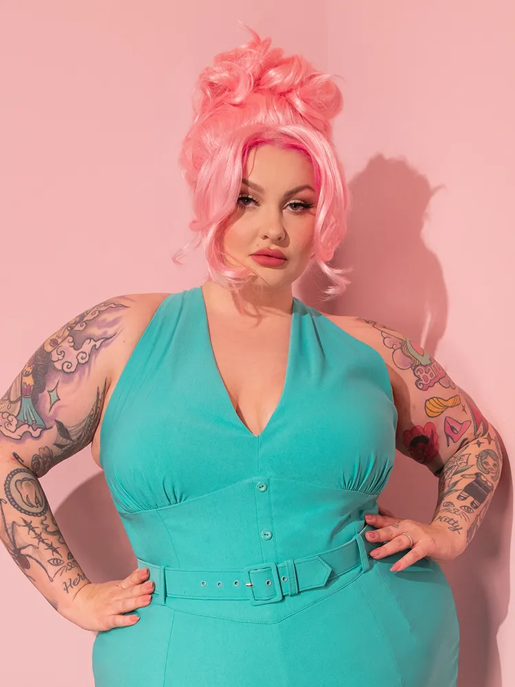 True Romance Top in Turquoise - Vixen by Micheline Pitt