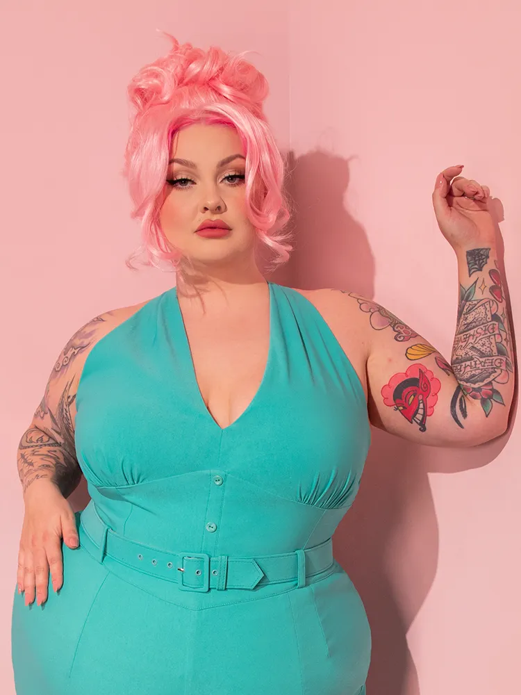 True Romance Top in Turquoise - Vixen by Micheline Pitt