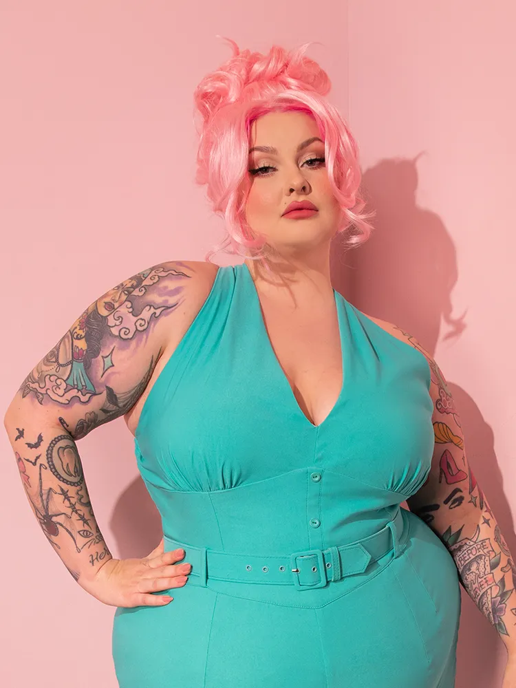 True Romance Top in Turquoise - Vixen by Micheline Pitt