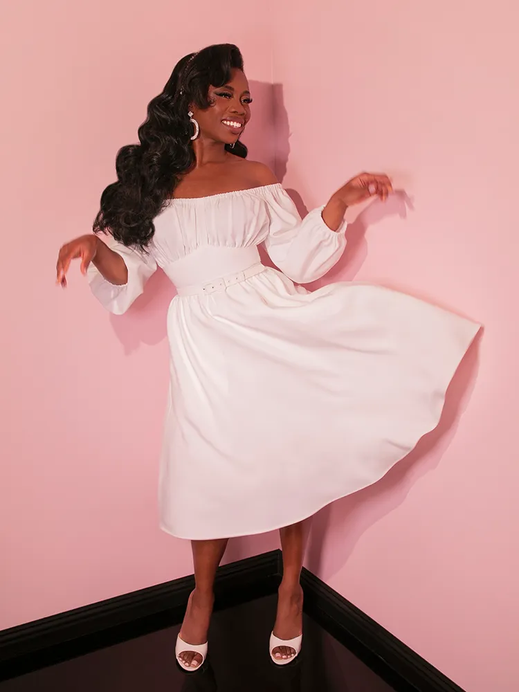 Vacation Dress in Ivory - Vixen by Micheline Pitt