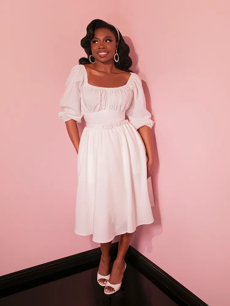 Vacation Dress in Ivory - Vixen by Micheline Pitt