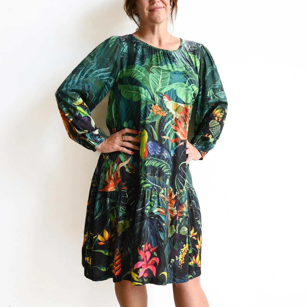 Vogue Drop Waist Dress by Orientique Australia - Amazon - 71482